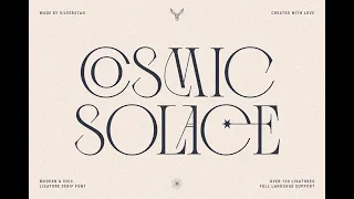 Cosmic Solace Font Download