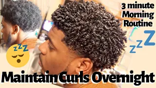 Men's Curly Hair Tutorial pt.3 | MAINTENANCE ROUTINE