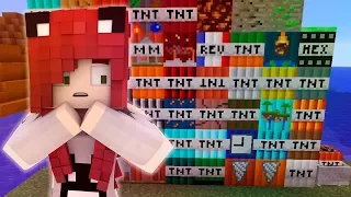 IMAGINA LA MAYOR EXPLOSIÓN HECHA POR TODOS LOS TIPOS DE TNT (MINECRAFT)