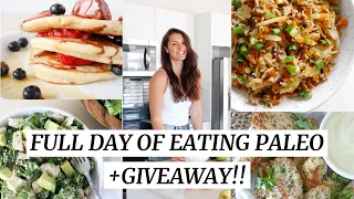 Full Day of Eating Paleo + GIVEAWAY