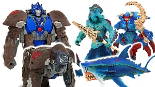 Transformers: Rise of The Beasts Smash Changer Optimus Primal! | DuDuPopTOY