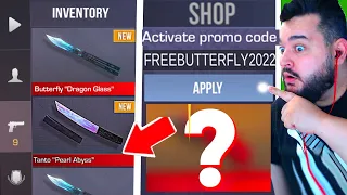 LUAM BUTTERFLY GRATIS din NOUL PROMO CODE 2022 pe STANDOFF 2!