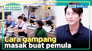 [IND/ENG] Chef Ryu is teaching the husbands at their level! | Fun-Staurant | KBS WORLD TV 240129