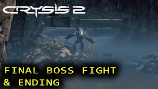 CRYSIS 2   Final Boss Fight & Ending