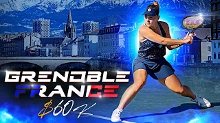 Dangerous Tennis Tournament WTA $60k in Grenoble France 🇫🇷 | Maria Timofeeva & Oksana Selekhmeteva