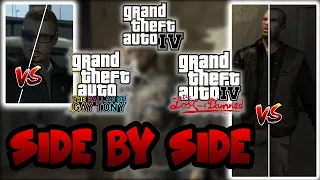 TBoGT vs GTAIV vs TLaD cutscenes and timeline