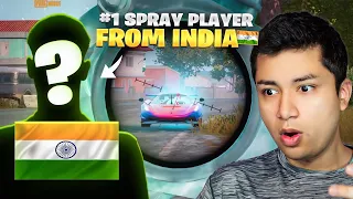 ROLEX REACTS to BEST SPRAY PLAYER FROM INDIA | PUBG MOBILE