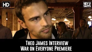 Theo James Premiere Interview - War on Everyone