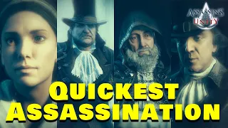 Assassins are meant to be fast | AC Unity fastest assassinations