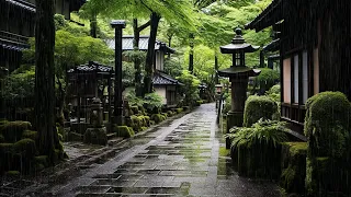 Rain sound, white noise, work, study, meditation, concentration, quiet, soothing, nature sounds