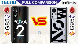 Tecno Pova 2 Vs infinix Zero X Full Comparison |Which is Best