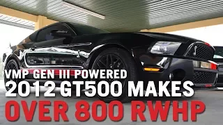 VMP Performance | Stock 2012 Shelby GT500 Blasts Out 800 HP With VMP Gen3 TVS Blower