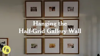 How To Hang the Half-Grid Gallery Wall | Framebridge