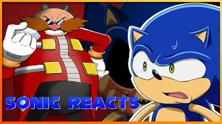 WHATS HAPPENING TO ME!! Sonic Reacts Eggman Choas Emerald