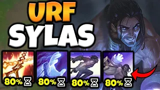 THE FIRST URF SYLAS GAME ON YOUTUBE!! (1 SECOND COOLDOWNS)
