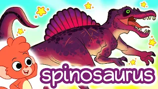 Club Baboo | Learn Spinosaurus facts for kids | Dinosaur ABC and more dino fun with Baboo