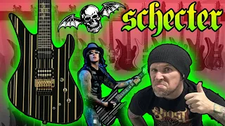 Schecter Synyster Gates Custom S - Avenged Sevenfold Signature Guitar