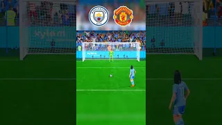Manchester City vs Manchester United | FA Women's Super League | EA FC 24 #shorts