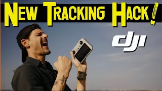 Amazing DJI Active Track HACK! 🔸 Finally Smooth DRONE Shots 🔸 DJI Mini 3 Pro / Air2s / Mavic 3