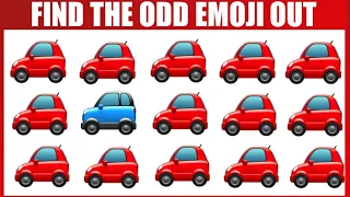 HOW GOOD ARE YOUR EYES #81 | Find The Odd Emoji Out | Emoji Puzzle Quiz