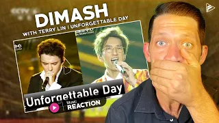 Dimash - "Unforgettable Day" with Terry Lin --Jackie Chan Action Film Festival (Reaction)