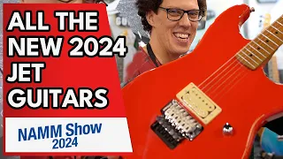 You asked for the 2024 Jet Guitars... Here they are! #NAMM2024