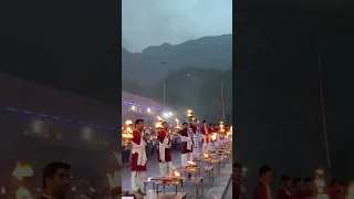 Ganga Aarti at #rishikesh #lordshiva #gangaaarti