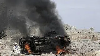 Russen bombardieren Rebellen im syrischen Hama