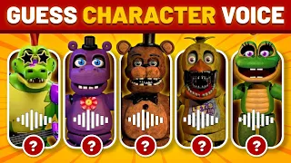 Guess The FNAF Character by Voice - Fnaf Quiz | Five Nights At Freddys #3