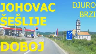 Johovac - Kotorsko - Šešlije, Doboj, main road M17, June 2023