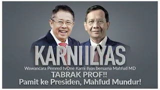 TABRAK PROF!! // PAMIT KE PRESIDEN, MAHFUD MUNDUR!