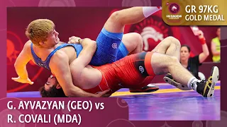 Gold Medal • GR 97Kg • Gor AYVAZYAN (GEO) vs. Rostislav COVALI (MDA)