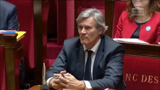 Les adieux du député Alfred Marie-Jeanne au Palais Bourbon 14/02/17