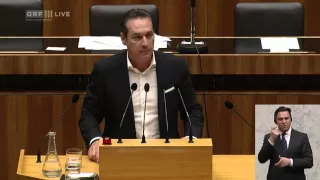 82 Nationalratssitzung 6 Heinz-Christian Strache FPÖ 2015/03/26