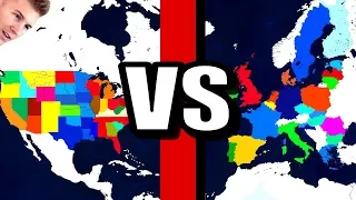 All US States vs All EU States! (Age of Civilizations 2)