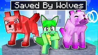 Saved By WOLVES In Minecraft!