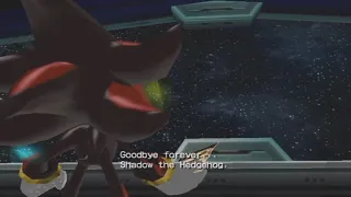 Goodbye forever... Shadow the Hedgehog.
