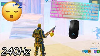 [4K] PVP BOX FIGHTS 📦 ASMR Fortnite Chill 🤩 GK61 Blue Switches Keyboard Sounds 240Hz Smooth