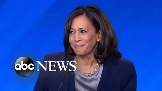 Kamala Harris compares Donald Trump to 'little man' in 'Wizard of Oz'