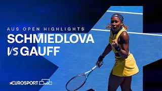 Up & Running 💨 | Anna Karolina v Coco Gauff | Australian Open 2024 Highlights 🇦🇺