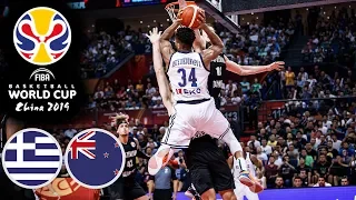 Greece 🇬🇷 vs New Zealand 🇳🇿 - Classic Full Games | FIBA Basketball World Cup 2019