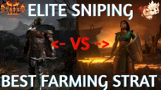 FARM BETTER THAN A SORCERESS! | Elite Sniping: How To Guide | Diablo 2 Resurrected D2R Ladder Season