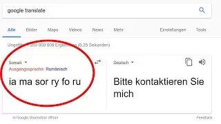 GOOGLE Übersetzer - Geheime Codes zeigen gruselige Nachrichten - Translate Gate | MythenAkte