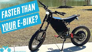 Brand New 15000 Watt Bomber E Bike - Fastest Stock Electric Bicycle in the World?