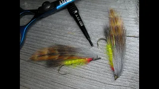 Perhonsidontaa / Fly Tying - Keltainen Spuddler / Yellow Spuddler