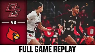 Boston College vs. Louisville Full Game Replay | 2022-23 ACC Women’s Basketball
