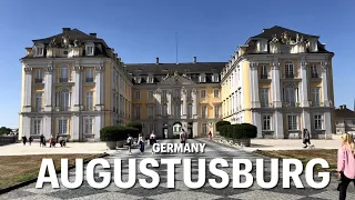 Schloss Augustusburg, impressive baroque - rococo palace in Brühl, Germany.