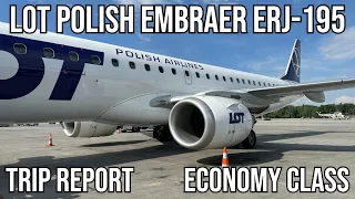[TRIP REPORT] LOT Polish Airlines Embraer ERJ-195 (ECONOMY) Krakow (KRK) - Warsaw (WAW)