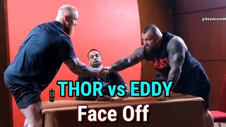 EDDIE HALL vs THOR  Face off - ,Eddie vs Thor Confrontation