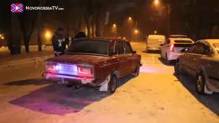 Ночной рейд полиции ДНР